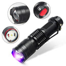 Alloy Super Bright Mini Aluminum Light 365nm Flashlight Torch UV LED Torches