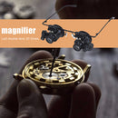Jewelers Repair Wearing Magnifier Glasses with LED 20X Lens Magnifying Eyewear