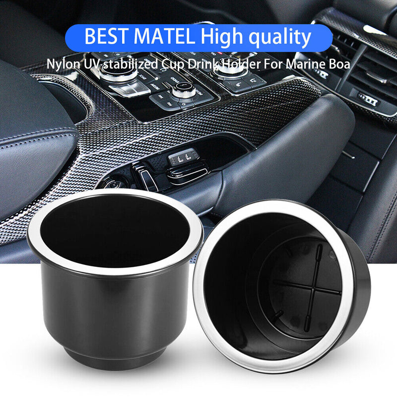 Recessed Drop Cup Tray Drink Holder Stand for Marine Boat Interior Accessor