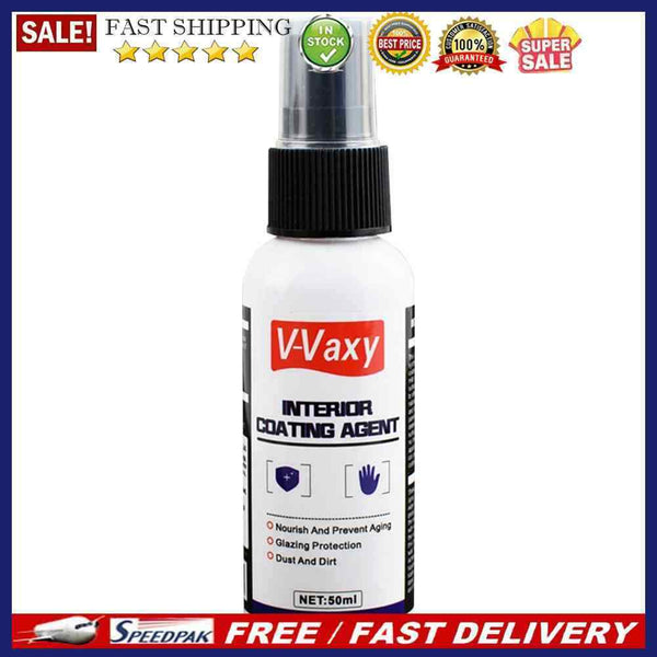 50ml Car Interior Cleaner Leather Seat Plastic Dashboard Door Panel Foam Ag