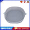 Silicone Air Fryer Liner Reusable Oven Baking BBQ Fryer Pan Mat (Grey)