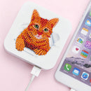 6pcs Diamond Painting Fridge Stickers Creative Mosaic Craft for Phone Cup Book