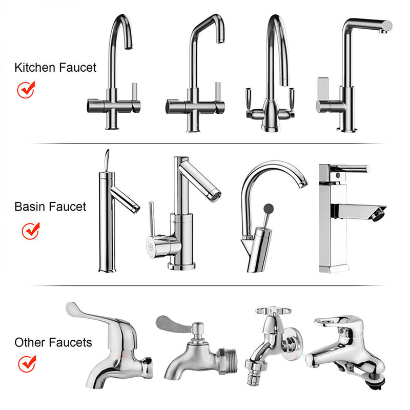 Sink Faucet Sprayer Attachment Movable Anti-Splash Kitchen Tap Head (A) Newly