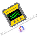 4x90 Degree Precision Inclinometer Bevel Level Measuring Meter LCD Backlight