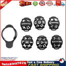 7pcs Golf Ball Liner Drawing Alignment Marker Golf Training Aids (Black) Newly