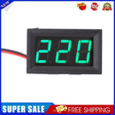5pcs AC70-500V 2 Wires LED Digital Voltmeter Voltage Meter Volt Tester