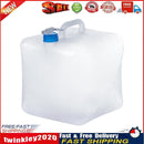 Collapsible Water Container Outdoor Hiking Fishing Camping Water Bag (15L) Newly