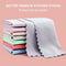 1xKitchen Cleaning Cloth Wipes Table Window Dish Towel Rag Soft DIY Towels E2Y6