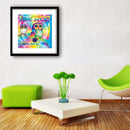 5D DIY Full Drill Diamond Painting Colorful Bird Cross Stitch Embroidery