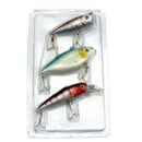 3pcs/lots of fishing bait mixed set Minnow wobbler topwater popper hook bait