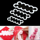 3X Fondant Cake Cookie Decorating  Cutter Rose Flower Mold Cake Tool Newly