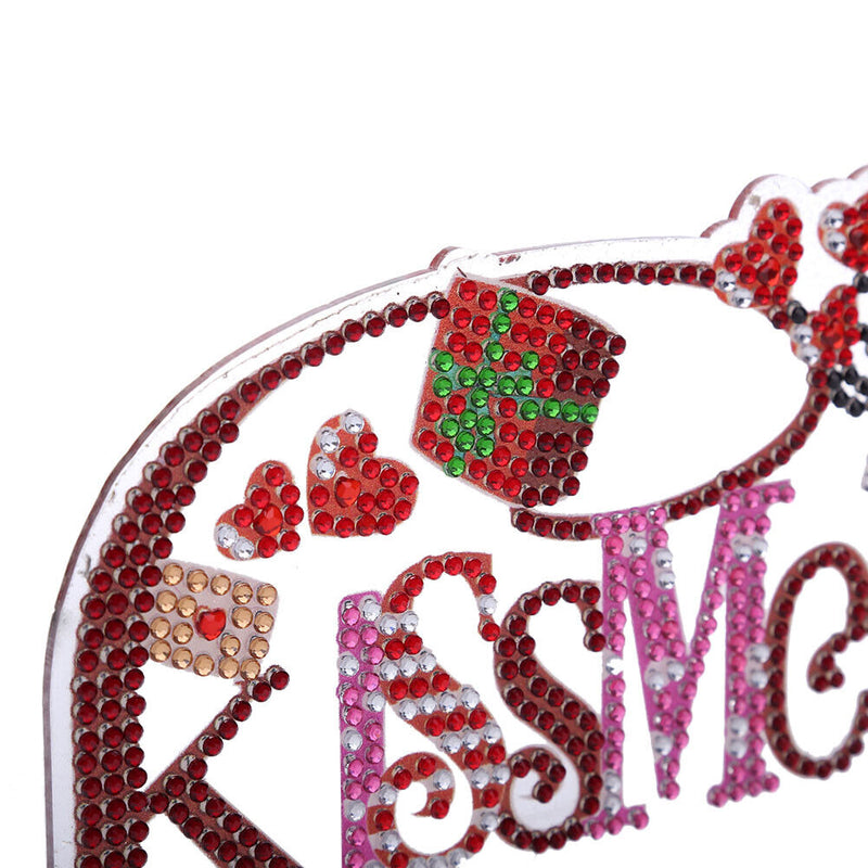 Valentines Day Desk Table Ornaments Crystal DIY Diamond Painting Kit Home Decor