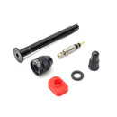 MUQZI Alloy Tubeless Road Bicycle Presta Valve Stem with Cap (60mm Black) Newly