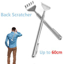 Back Scratcher Stainless Steel Retractable Body Massager Itching Tool Rake