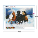 5D DIY Full Drill Diamond Painting Horse Cross Stitch Embroidery Mosaic Craft Ki