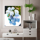 Bouquet on Table Oil Paint By Number Kit DIY Frameless Drawing Picture for Ad