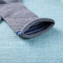 Baby Boys Girls Preppy Stripe Print Knee Socks Kids Sports Sock (Grey S)