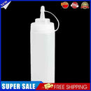 3pcs Kitchen Plastic Squeeze Bottle Dispenser 24oz for Sauce Vinegar Oil