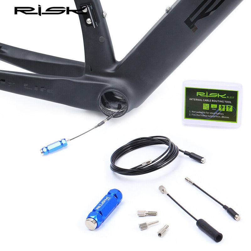 RISK MTB Bike Internal Cable Routing Tool Bicycle Magnet Inner Cable Guide Tool
