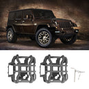 1 Pair Lamp Hoods Car Tail Light Guards Covers for Jeep Wrangler JL 18-22