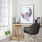 Girl Moon 5D DIY Home Wall Decor Art Diamond Embroidery Special Shaped Painting