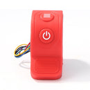 Electric Scooter Accelerator for HX X7 E-Bicycle Speed Controller (Red) Newly