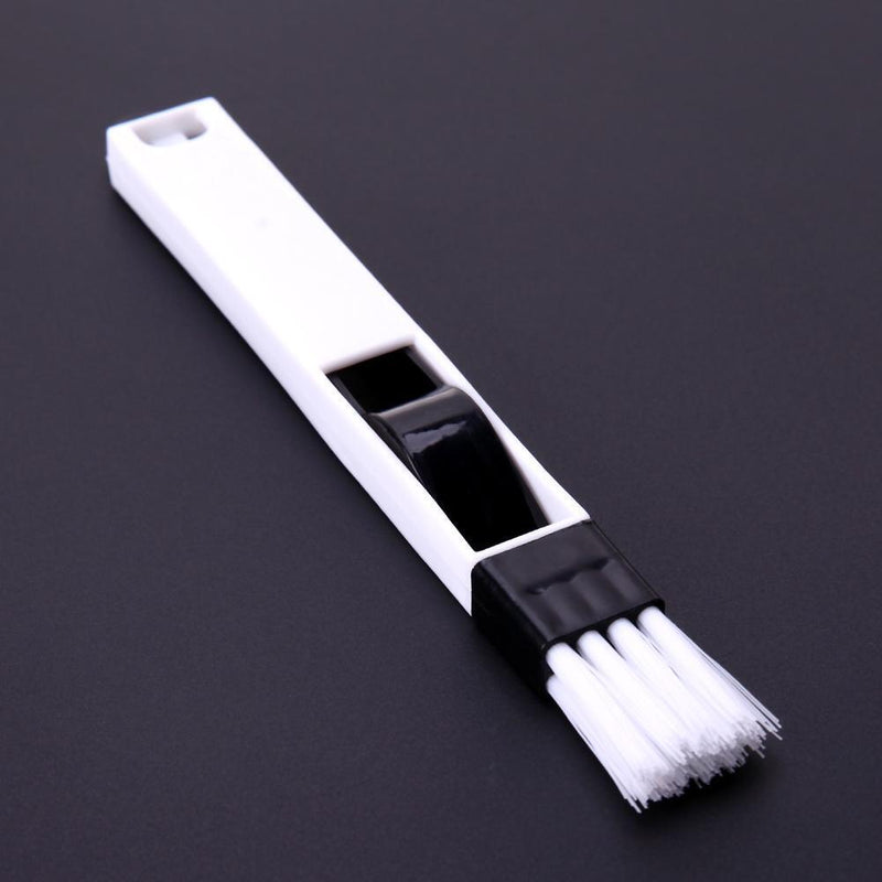 Window Groove Cleaning Brush Multifunction Brush Glass Washing Brush(Black)