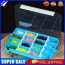 216pcs Soft Fishing Lures Metal Artificial Soft Bait Fishing Tackle Accesso