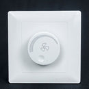 Fan 86*86mm Rotary Switches Dimmer Switch Wall Switch Speed Control Switch