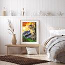 Full Round Diamond Painting Kit Racoon Cat Squirrel 5D Rhinestone Mosaic Pi