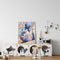 Frameless Oil Paint By Numbers Mom Carrying Baby DIY Canvas Picture Craft
