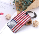 DIY Special Shaped Diamond Painting Star Stripe Flag Leather Boarding Pass Newly