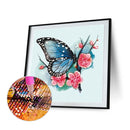 #A Butterfly Pattern DIY Diamond Painting Kits Full Round Drill Home Wall Decor