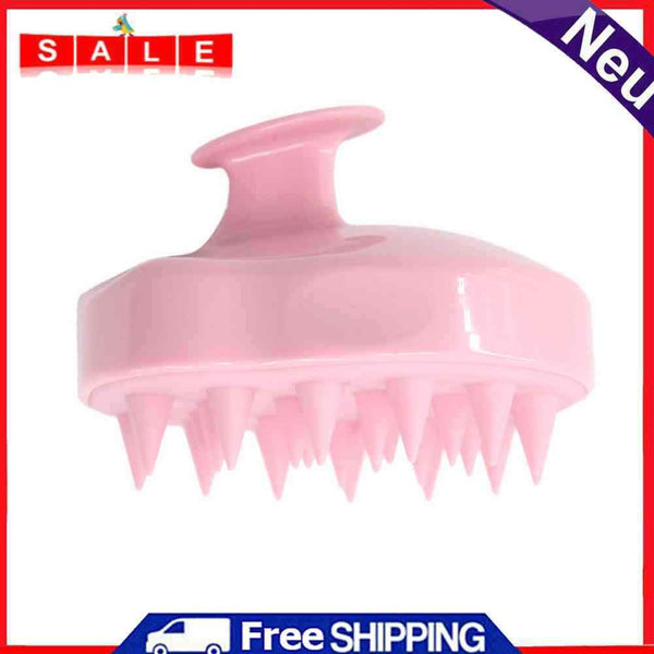 Silicone Soft Hair Washing Bathing Shampoo Brush Non-Slip Head Body Massage Comb