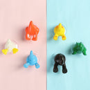 Suction Cup Animal Tail Strong Vacuum Key Holder Hanger Hooks Sucker Wall Hook
