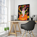5D DIY Halloween Gnomes Rhinestone Drawing Full Round Drill Diamond Picture