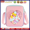 Women Fashion Transparent Love Crossbody Bag Solid Color Small Shoulder Bags
