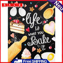 5D Diamond Painting Bake Food Full Square Rhinestone DIY Home Decoration Gifts