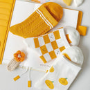 Breathable Orange Series Socks Sweet Stockings Clothing Accesories Tube Socks
