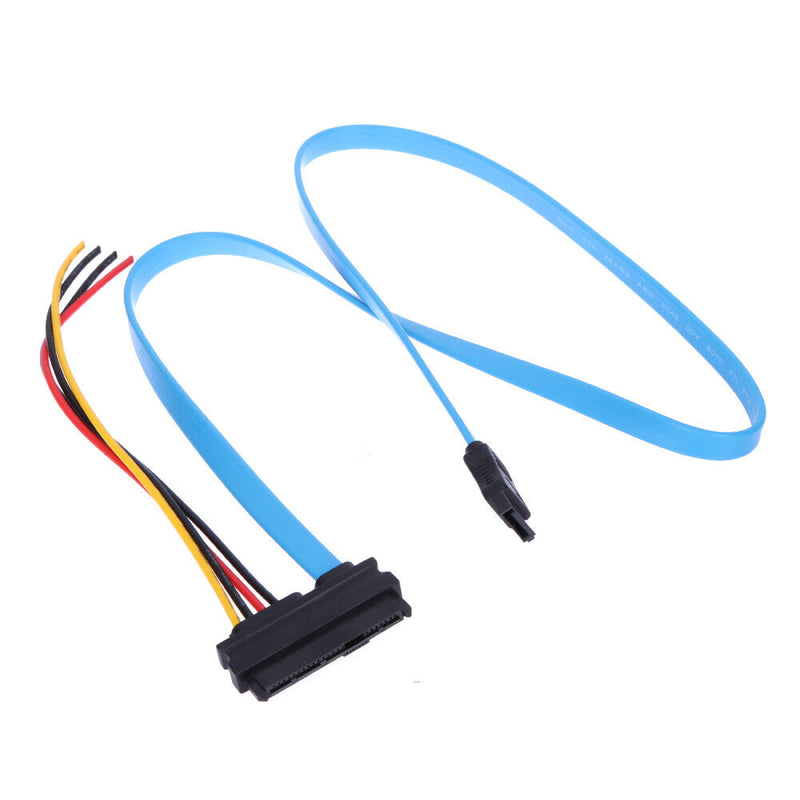 7 Pin SATA Serial ATA, SAS 29 Pin and 4 Pin Adapter Male Cable