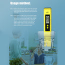 PH-02 Acidity Measuring Meter 0-14 pH Tester for Pool Aquarium Water Quality