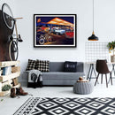 5D DIY Full Drill Diamond Painting Parking Lot Cross Stitch Embroidery (1)