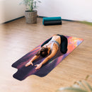 #A PU Thick Non-Slip Yoga Mat High-Density Sports Fitness Mat Home Sports Pilate