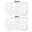 Function Drawing Tool Geometric Ruler Drawing Templates Math Measuring Stencil