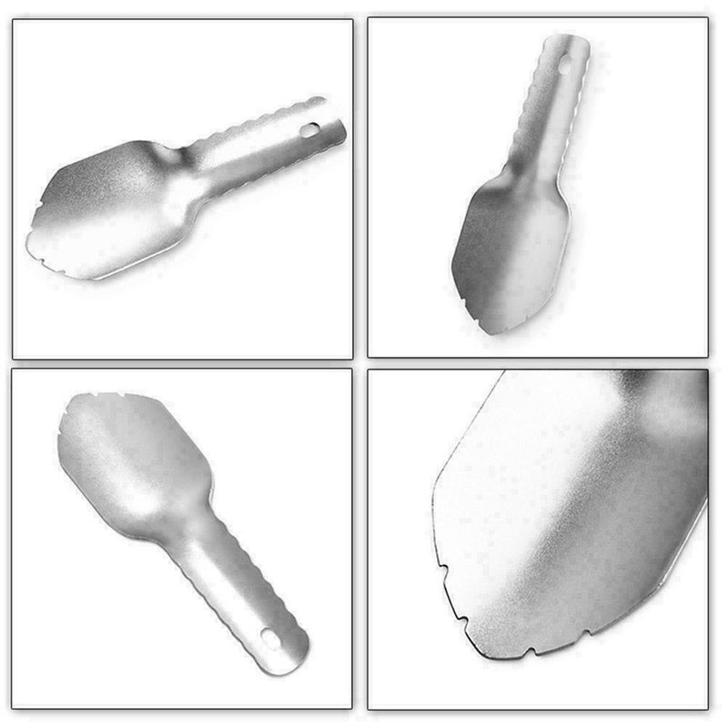 Shovel Heavy Duty Portable Aluminum Outdoor Travel Accessories Tool hot A6Z5