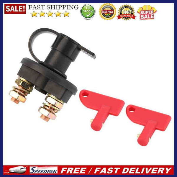 24V Car Battery Switch Power Isolator Disconnect Cut Off Main Kill Switch f