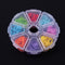 Crochet 104pcs/Box 8 Colors Mini Case Knitting Accessories Locking Stapling Art
