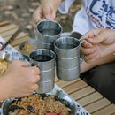 Outdoor Stainless Steel Cup Coffee Jug Milk Tea Cups Double Office Water Mugs