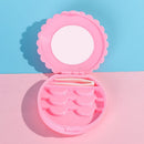Pink Makeup Tool False Eyelash Box Lashes Organizer Lashes Container Box