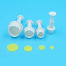 Round Circle Fondant Craft Decor Cookie Cake Cutter Mold Biscuit Sugar Plunger